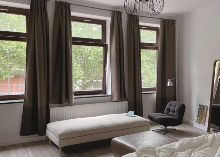 公寓 Spacious Stylish Scandi In Linden-mitte *